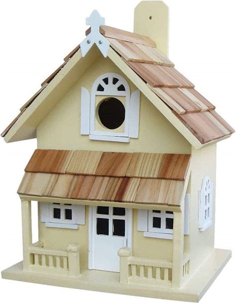 Home Bazaar Hand-Made Victorian Cottage Birdhouse